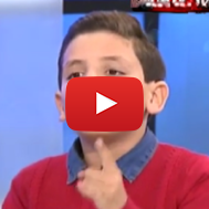 Ali Hamiyeh learned Hebrew to threaten Israel. (screenshot)