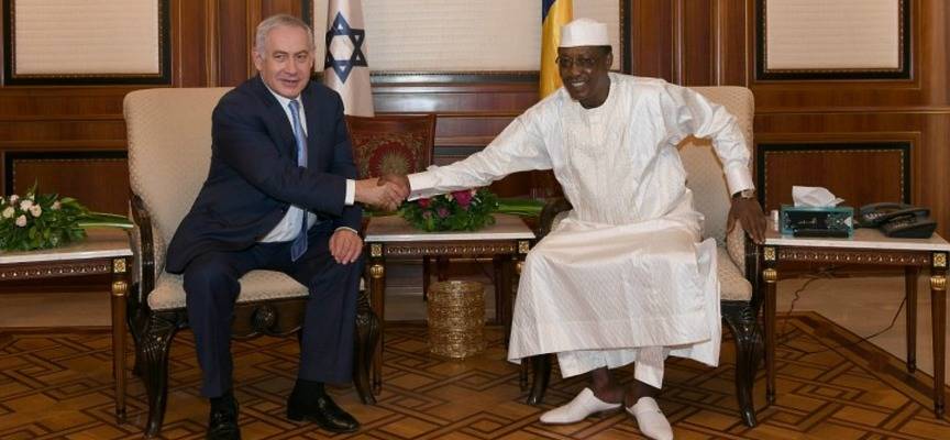 Netanyahu and Chad President Deby