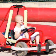 cancer child playing