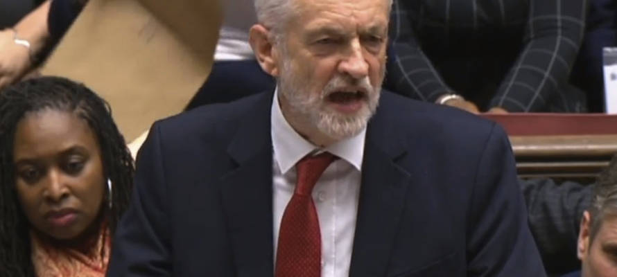 Labour leader Jeremy Corbyn. (House of Commons/PA via AP)