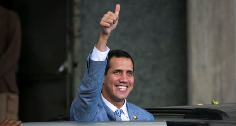 Venezuela's self-proclaimed president Juan Guaido
