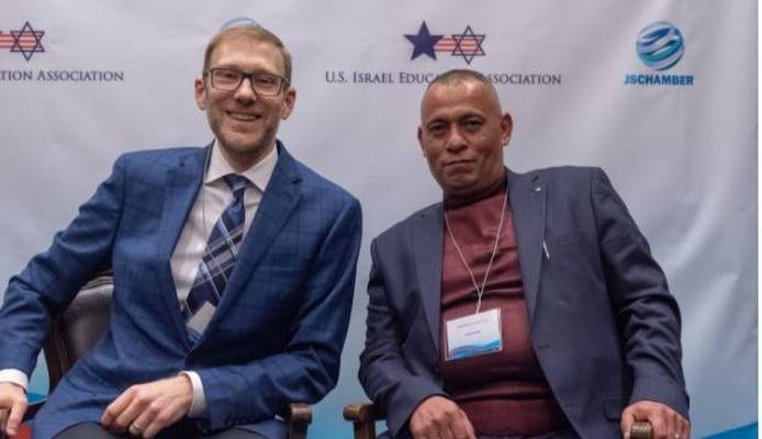 Avi Zimmerman and Ashraf Jabari
