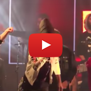 Anthony B performing in Israel. (screenshot)