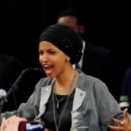 Ilhan Omar. (screenshot)