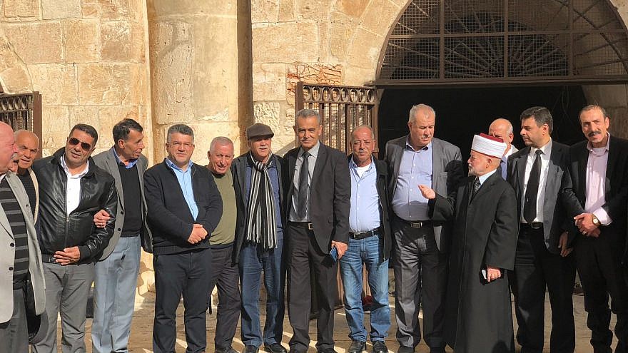 Arab-Israelis Temple Mount