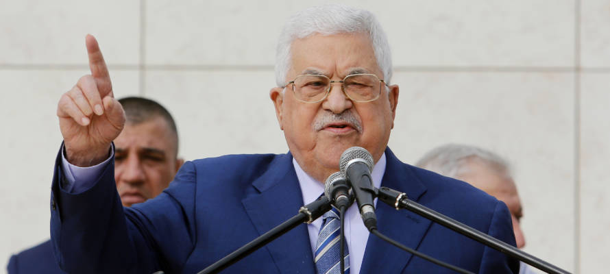 Palestinian President Mahmoud Abbas. (AP Photo/Nasser Shiyoukhi)