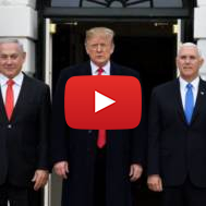 Netanyahu, Trump, and Pence.  (AP Photo/Susan Walsh)