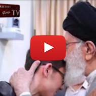 Khamenei kisses young chess player