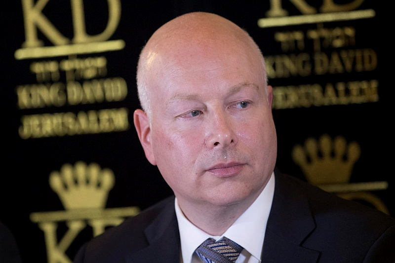 US Special Envoy Jason Greenblatt