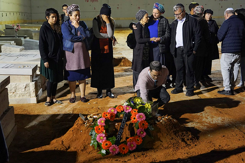 Funeral Rabbi Achiad Ettinger
