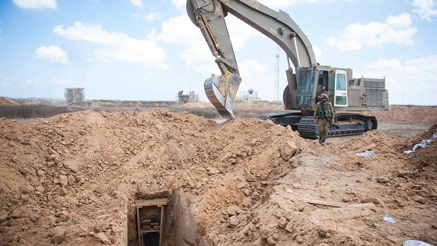 IDF terror tunnel