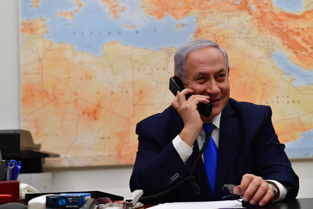 Netanyahu phone Trump