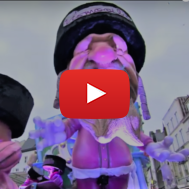 Anti-Semitic Belgian parade. (screenshot)