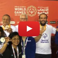 Israeli Special Olympians. (screenshot)