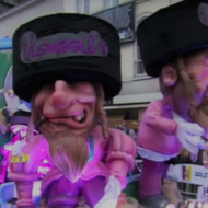 Anti-Semitic float in Aalst, Belgium