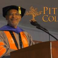 Pitzer College President Melvin L. Oliver