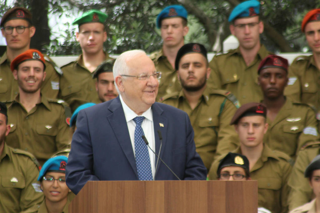 President Reuven Rivlin. (Andrew Friedman/TPS)