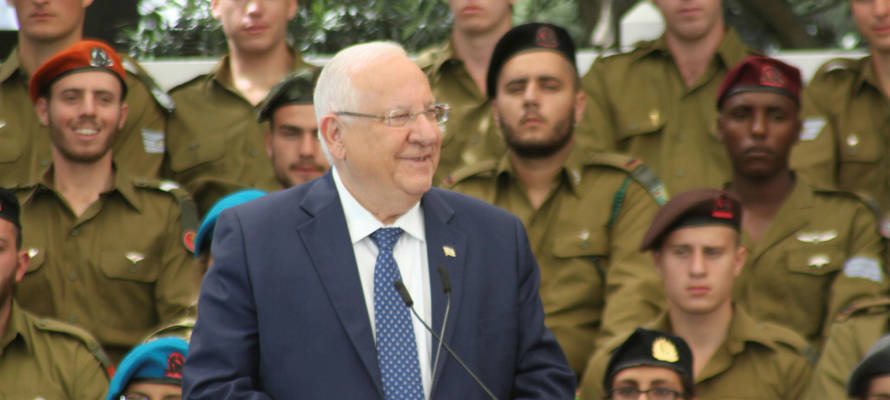 President Reuven Rivlin. (Andrew Friedman/TPS)