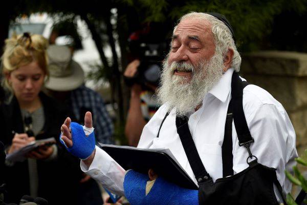 Rabbi Yisroel Goldstein. (AP /Denis Poroy)