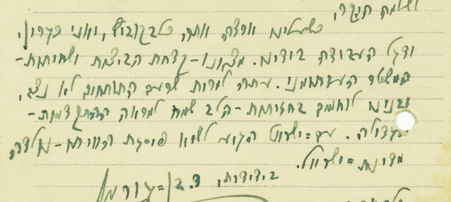 Ben-Gurion postcard state of israel born