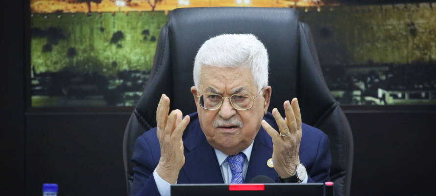 Palestinian President Mahmoud Abbas. (Flash90)