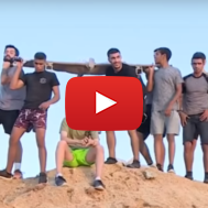 Sderot teens. (screenshot)