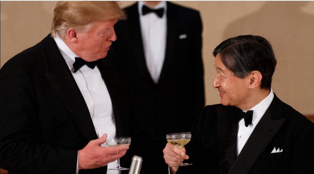 Trump Naruhito