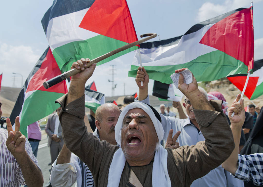 anti-Israel protesters