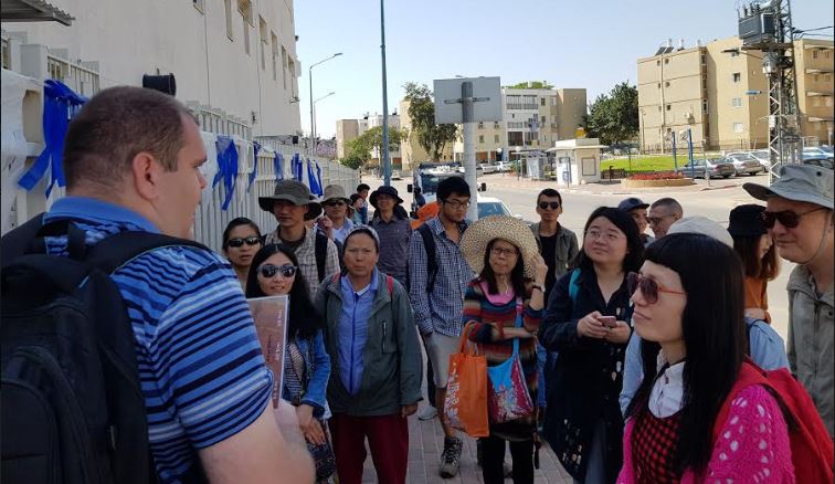 Chinese students in Israel
