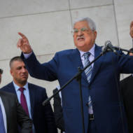 Palestinian President Mahmud Abbas. (Flash90)