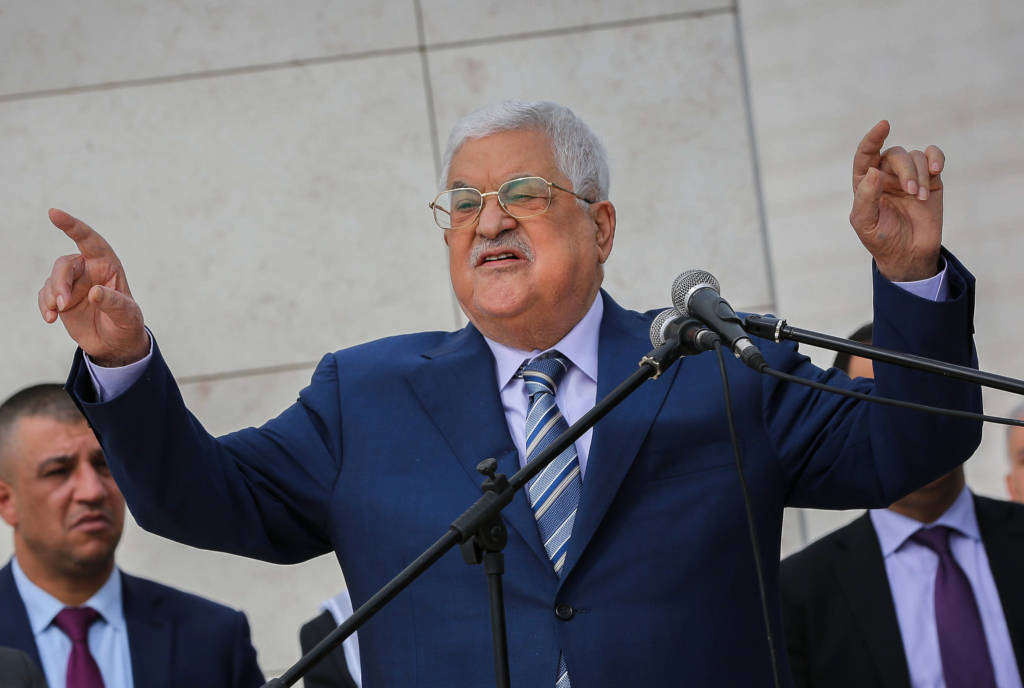Palestinian President Mahmud Abbas. (Flash90)
