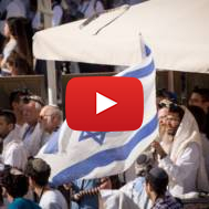 Jerusalem Day celebration. (Yonatan Sindel/Flash90)