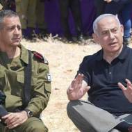 PM Benjamin Netanyahu and IDF Chief of Staff Lt.-Gen. Aviv Kochavi.