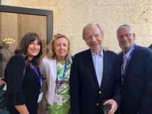 Senator Joe Lieberman with Gerbitz