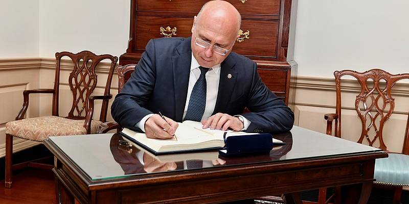Moldova's Prime Minister Pavel Filip (Wikimedia)