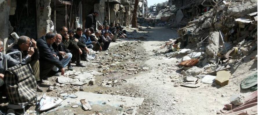 Yarmouk refugee camp, Syria
