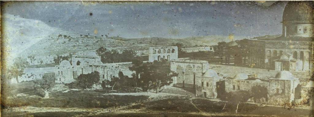 Temple Mount 1844, one of the oldest photos ever taken of Jerusalem (Israel Rising: Ancient Prophecy Modern Lens)