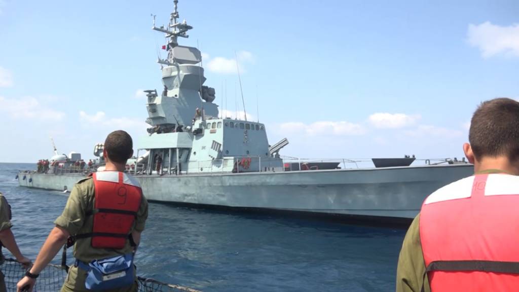 Israeli navy boat
