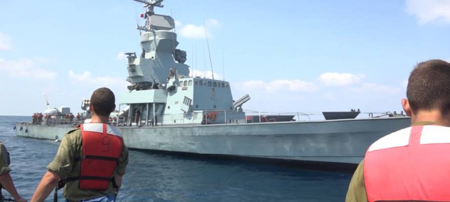 Israeli navy boat of the 914 squadron.