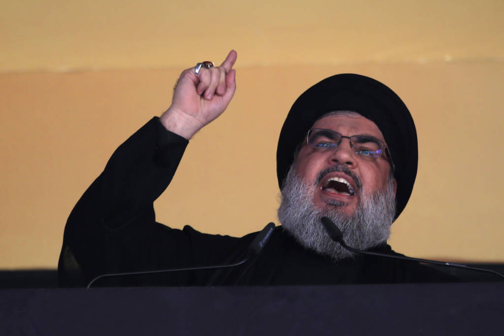 Hezbollah leader Sheik Hassan Nasrallah
