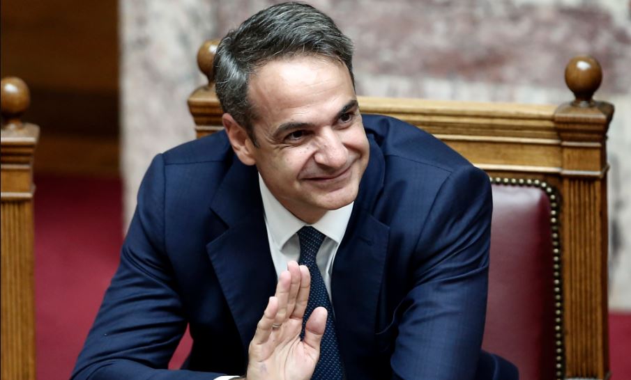 Greek PM Kyriakos Mitsotakis