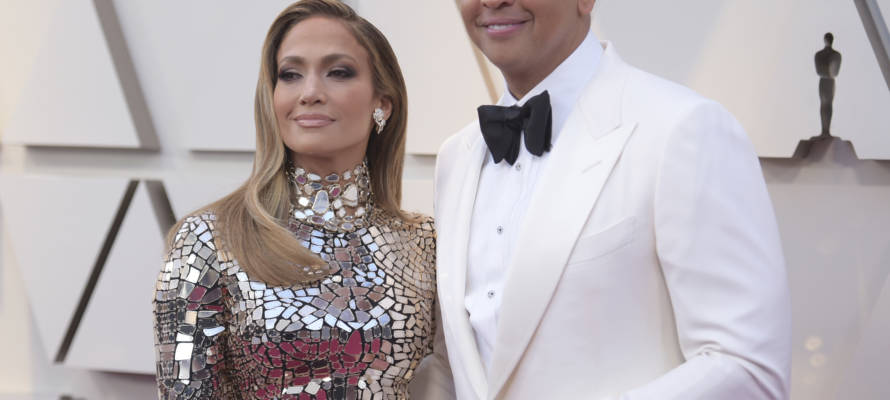 Jennifer Lopez and Alex Rodriguez,