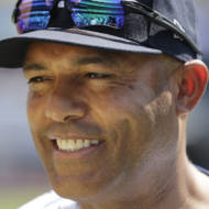 Former New York Yankees pitcher Mariano Rivera at Yankee Stadium, June 23, 2019. (AP Photo/Seth Wenig)
