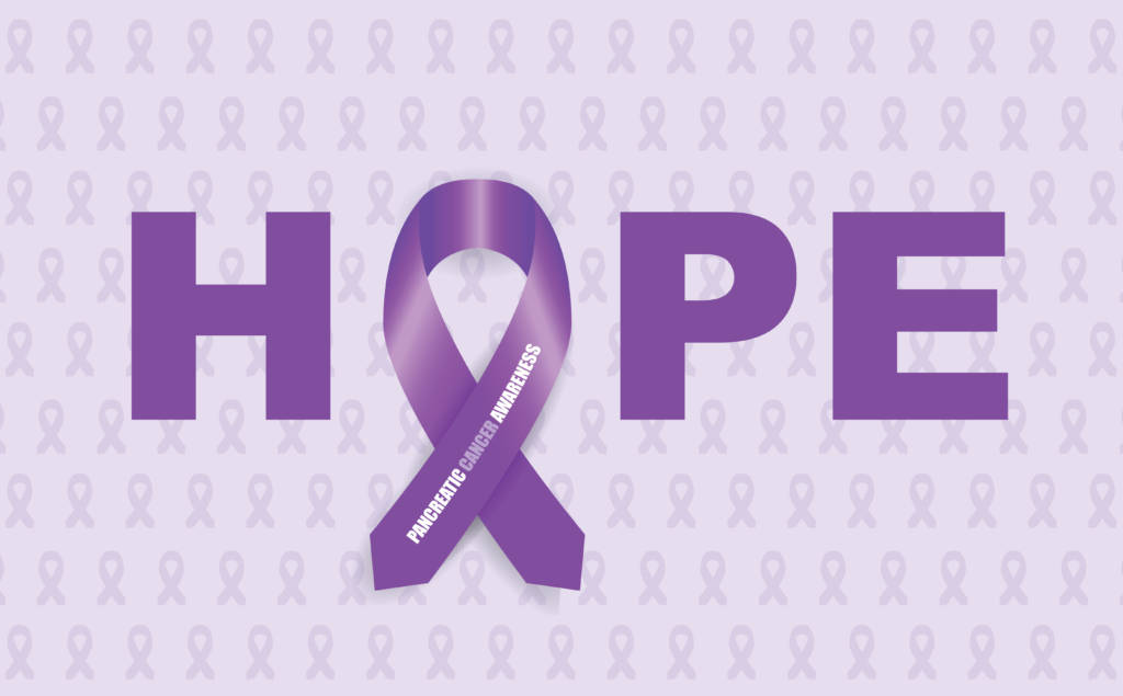 Pancreatic cancer ribbon