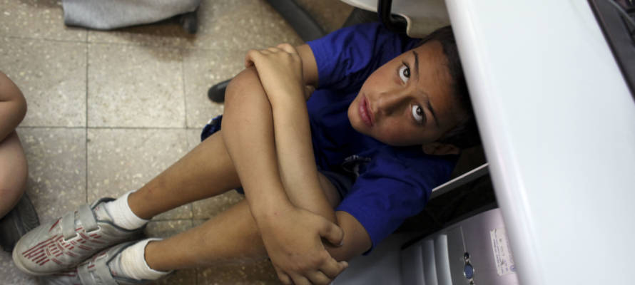 child bomb scare