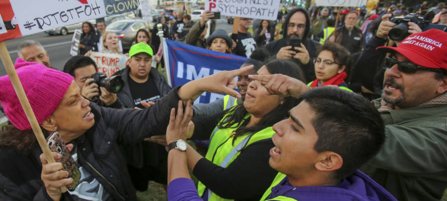 Trump rally California