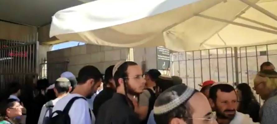 Jews ascend Temple Mount Tisha b'Av