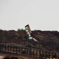 Swastika flag Gaza