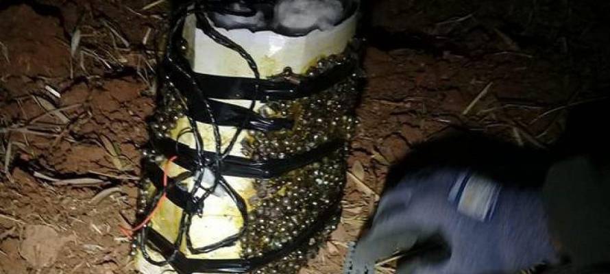 Bomb confiscated by Shin Bet