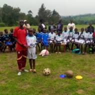 Kenyan kids wearing soccer jersey donated by Israeli peers from The Equalizer